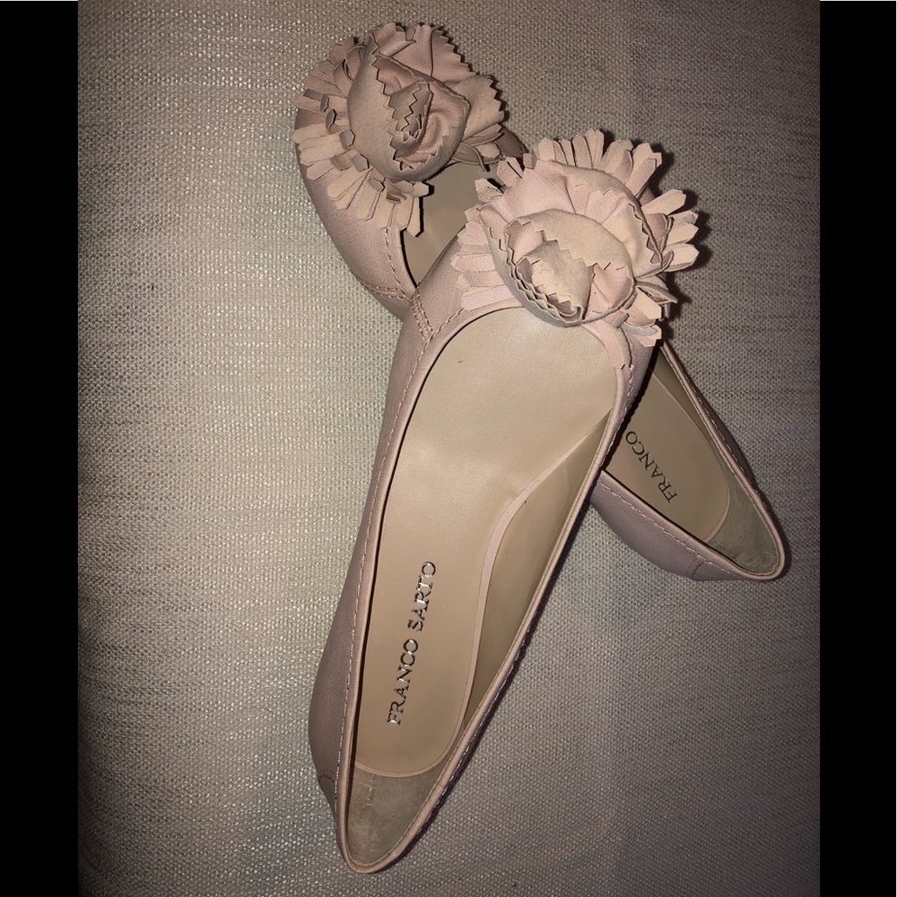 Franco Sarto blush flats